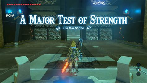 Zelda test of strength